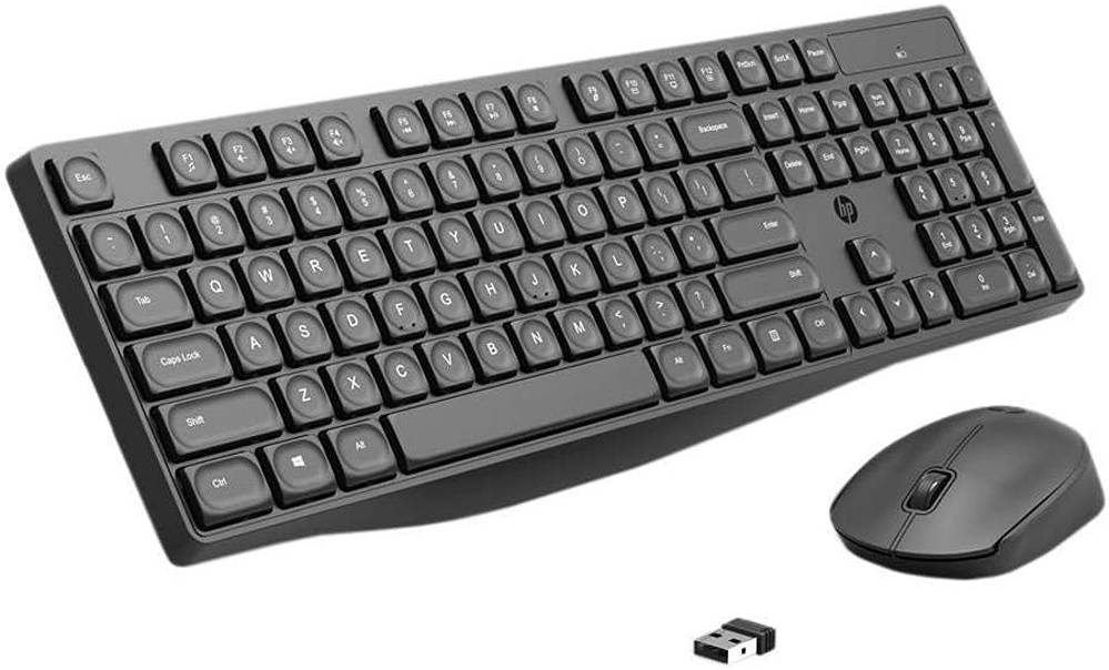 HP CS10 Wireless Keyboard and Mouse - Wireless / Arabic/English / Black HP CS10 Wireless Keyboard and Mouse - Wireless / Arabic/English / Black